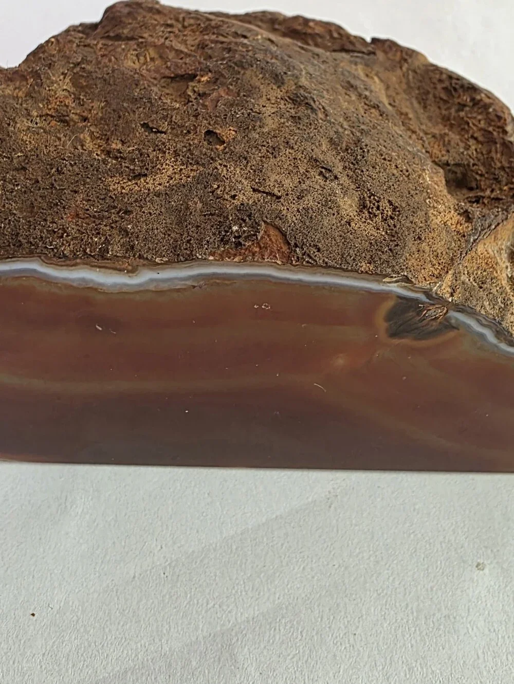 Brown Condor Agate Decorative Bookend - Unbranded